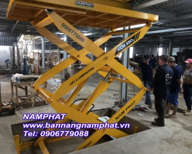 BÀN NÂNG THỦY LỰC 1500KG LẮP TẠI THUẬN AN BÌNH DƯƠNG