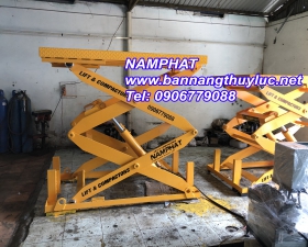 BÀN NÂNG THỦY LỰC 2000KG KHU CÔNG NGHIỆP TÂN ĐÔ, LONG AN